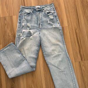 Light Blue Cello Distressed Jeans